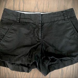 J Crew Factory Classic Chino Shorts - Black 00